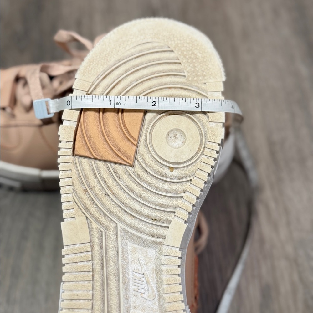 Nike Women's Light Pink Air Force One Sneakers Size 6 - Picture 12 of 12